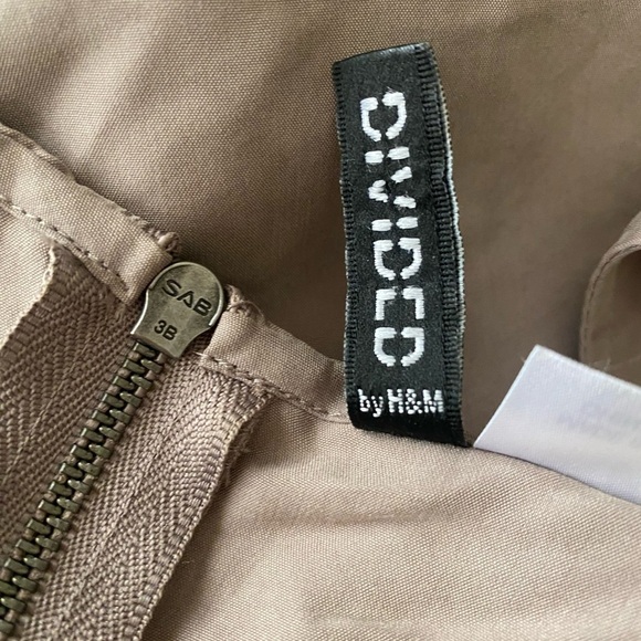 💥H&M Women Tan Mini Dress 8 - Picture 10 of 13